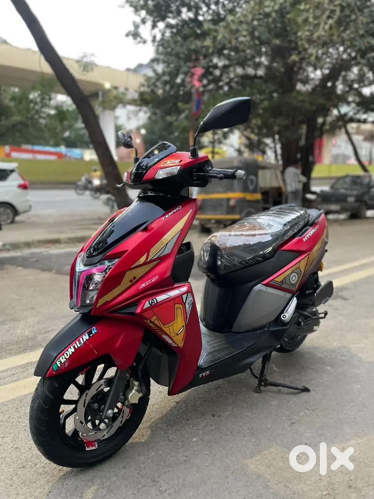 TVS Ntorq125 Ironman edition in mint condition Scooters 1824503383