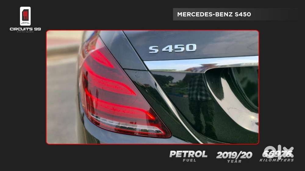 Mercedes-benz S-class S 450 4matic, 2019, Petrol