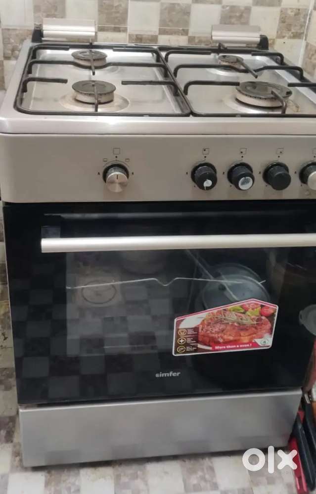 Simfer gas stove with oven
