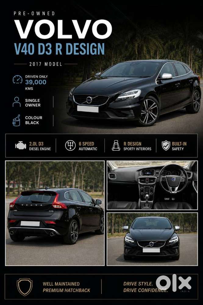 Volvo V40 D3 R Design, 2017, Diesel
