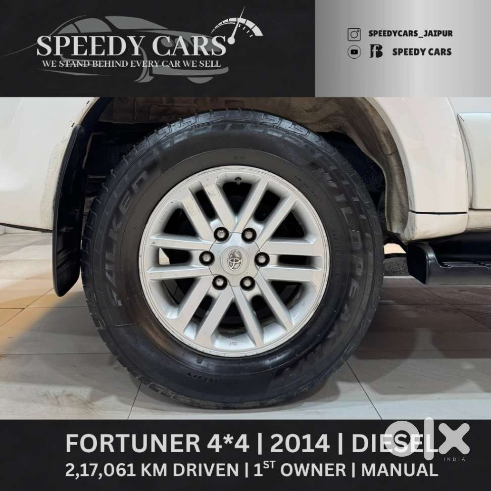 Toyota Fortuner 2.8 4wd Mt, 2014, Diesel