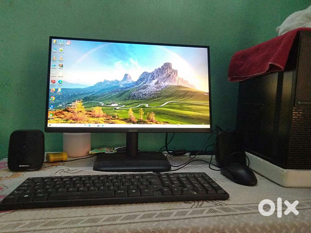 Acer 21.5 100Hz IPS Monitor + i5 Desktop - 9 Month Old
