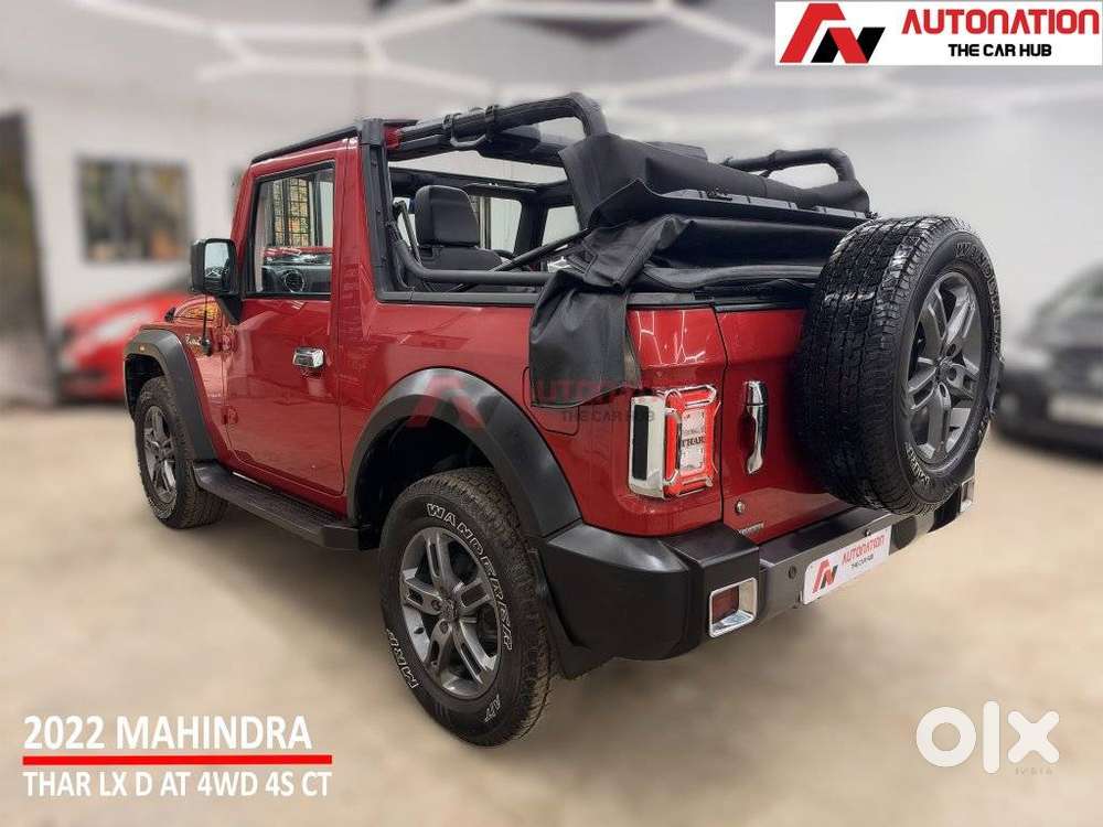 Mahindra Thar 2.2 Lx Convertible Diesel At 4 Str, 2022, Diesel
