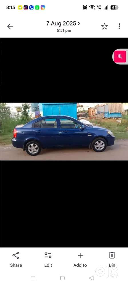 Hyundai Verna 2008 Petrol 70000 Km Driven