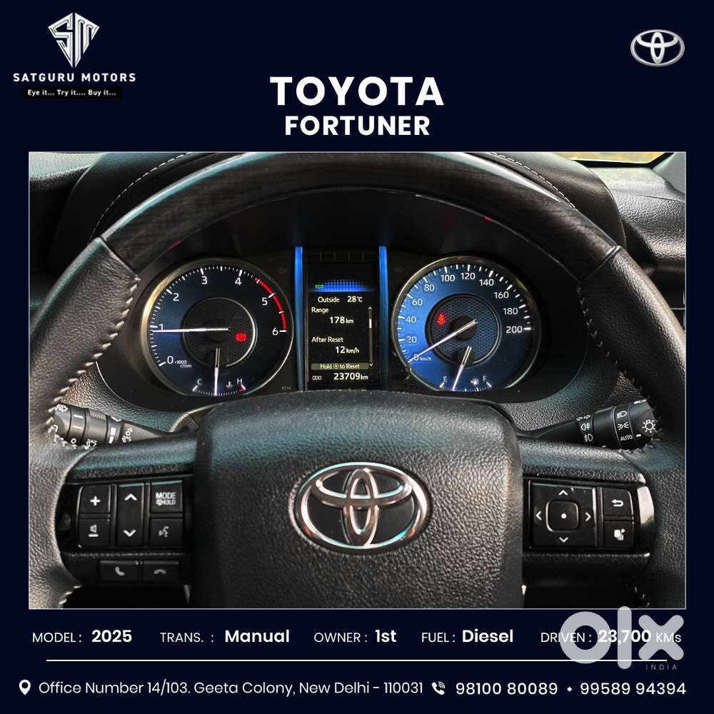 Toyota Fortuner 4x2 Mt 2.8 Diesel, 2025, Diesel