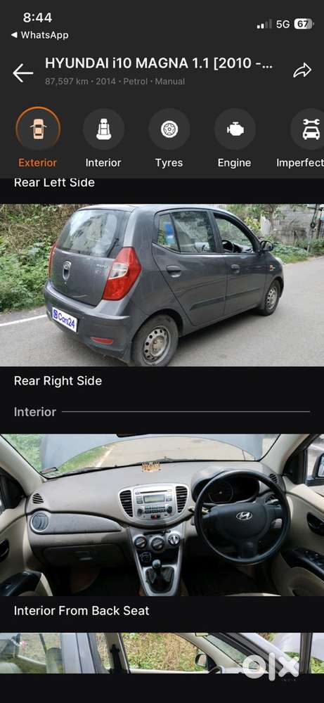 Hyundai I10 Magna 2015