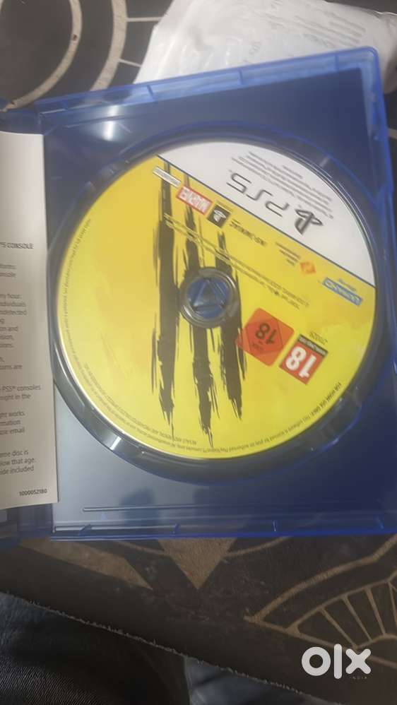 Marvel Wolverine PS5 game CD