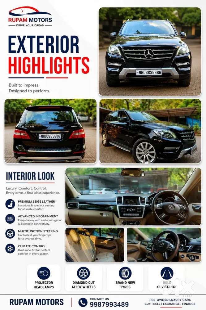 Mercedes-benz M-class Ml 250 Cdi, 2014, Diesel
