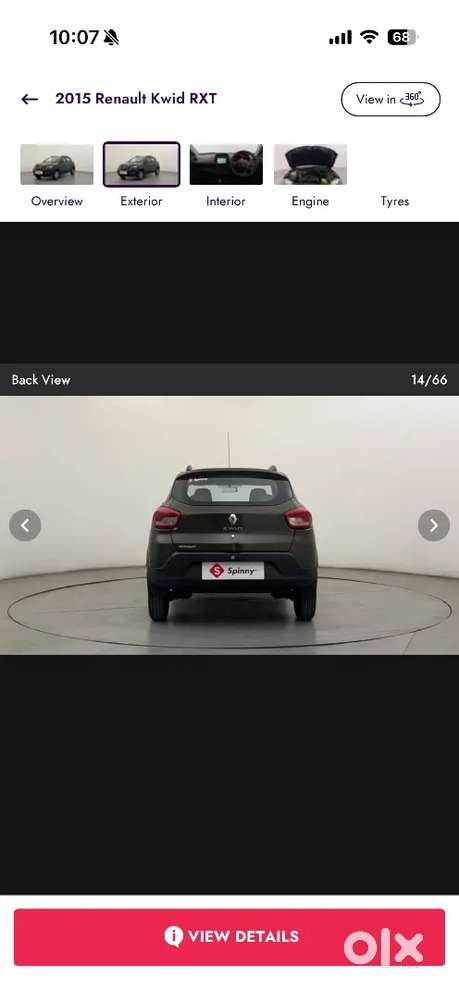 Renault Kwid 2015 Petrol Well Maintained
