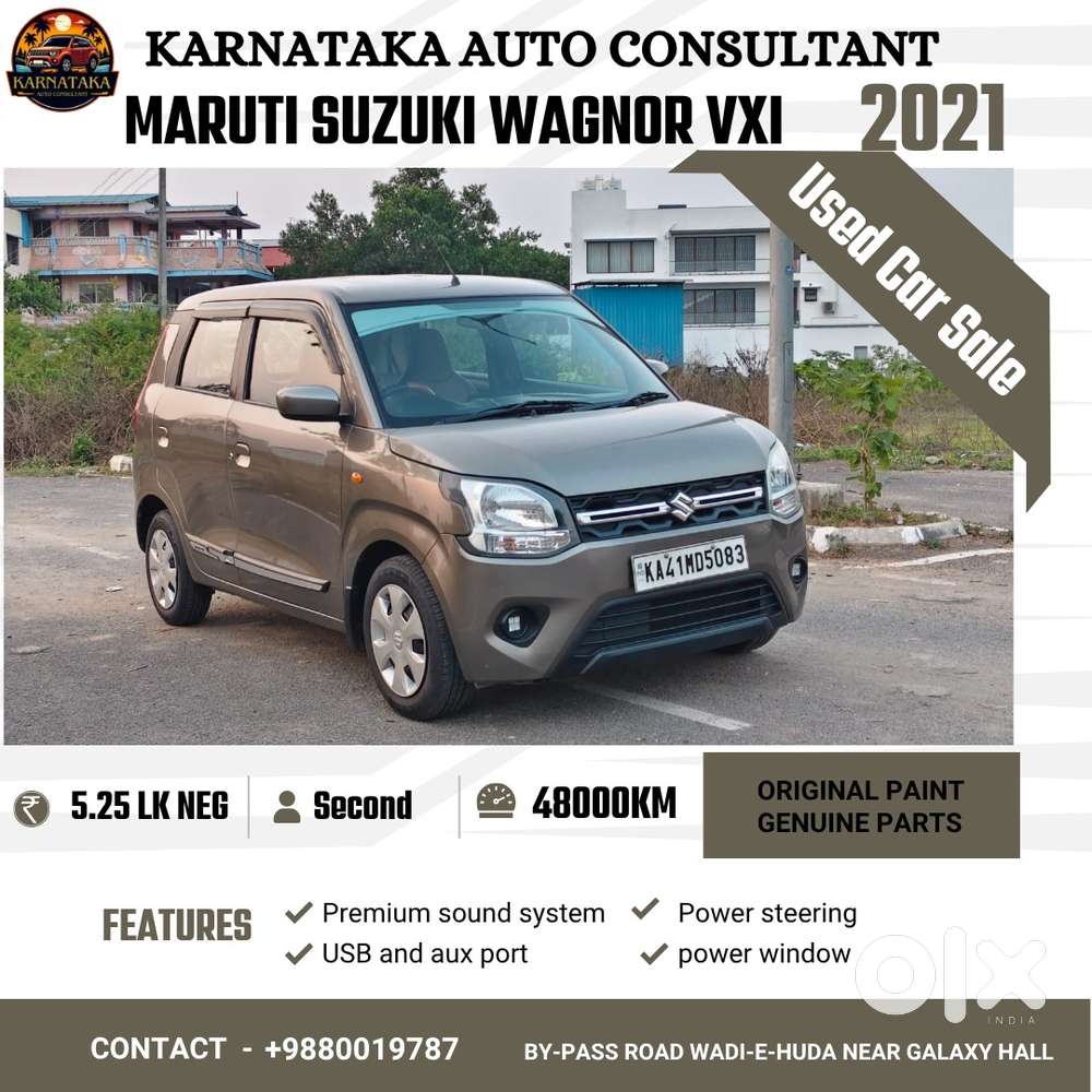 Maruti Suzuki Wagon R 1.2 Vxi, 2021, Petrol