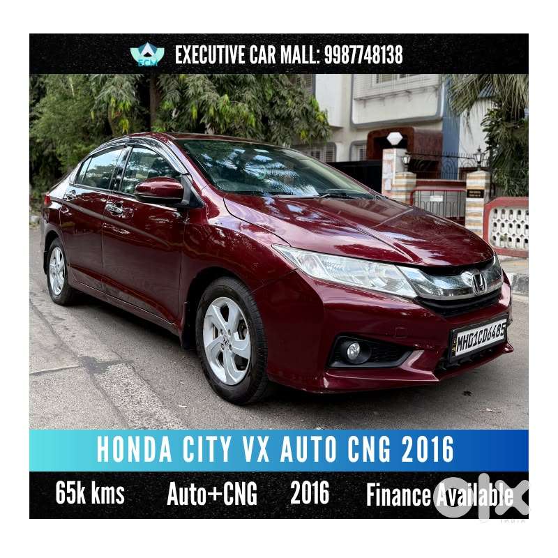 Honda City I Vtec Cvt Vx, 2016, Cng & Hybrids