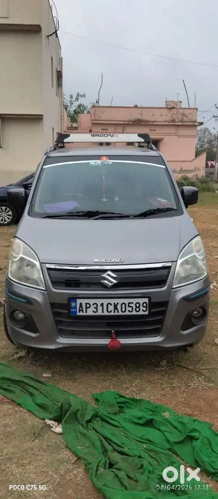 Maruti Suzuki Wagon R 2013 Petrol 62300 Km Driven Gray Color Documes R