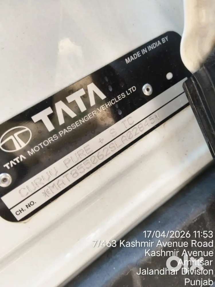 Tata Curve  Petrol/sun Roof . Need Genuine Buyer
