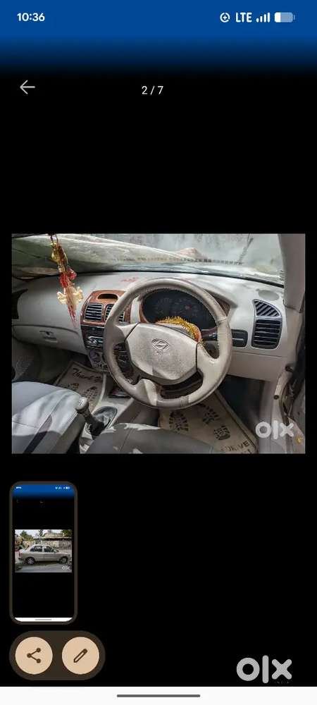 Hyundai Accent 2009 Petrol 85000 Km Driven