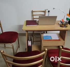 Computer table and chair set olx discount