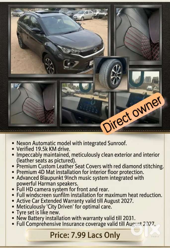 2023 Automatic Sunroof Nexon