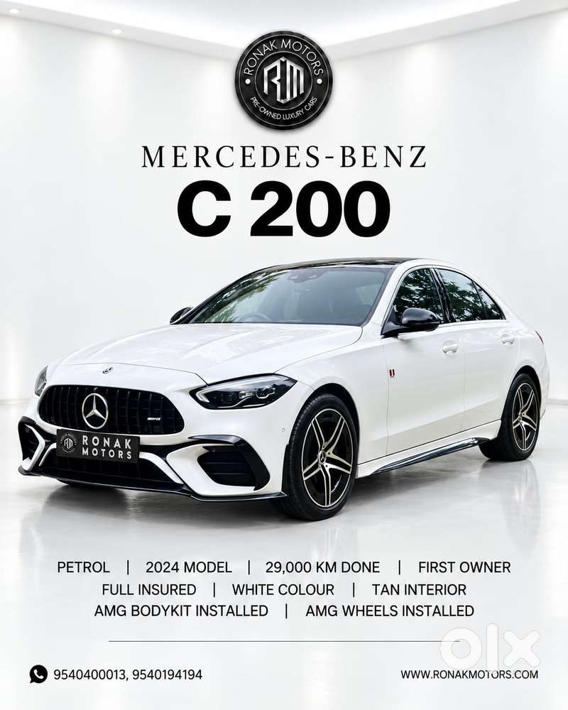 Mercedes-benz C-class C 200, 2024, Petrol