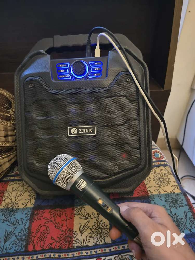 Zoook ZB rocker thunder 2  30 watt karaoke speaker with Mic.
