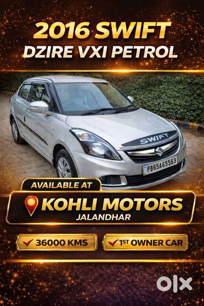 Maruti Suzuki Swift Dzire Vxi(o) Mt, 2016, Petrol