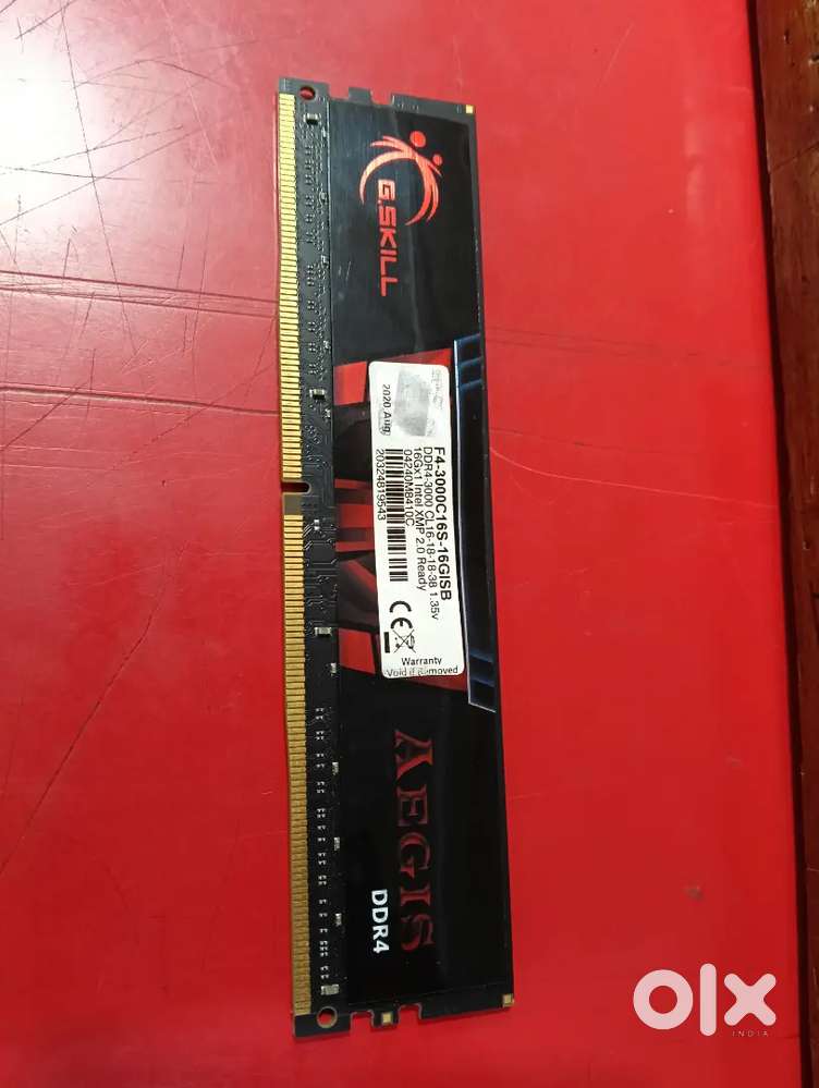 16 gb gskill gaming ram perfect working and new looking