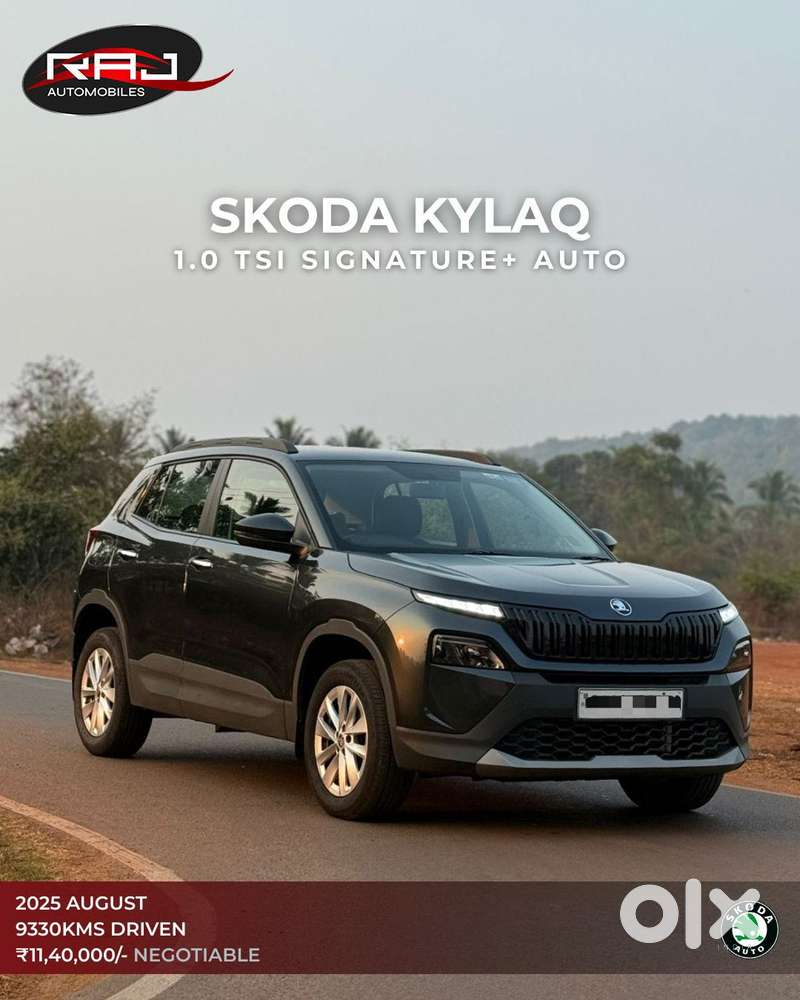 Skoda Kylaq Signature Plus At, 2025, Petrol