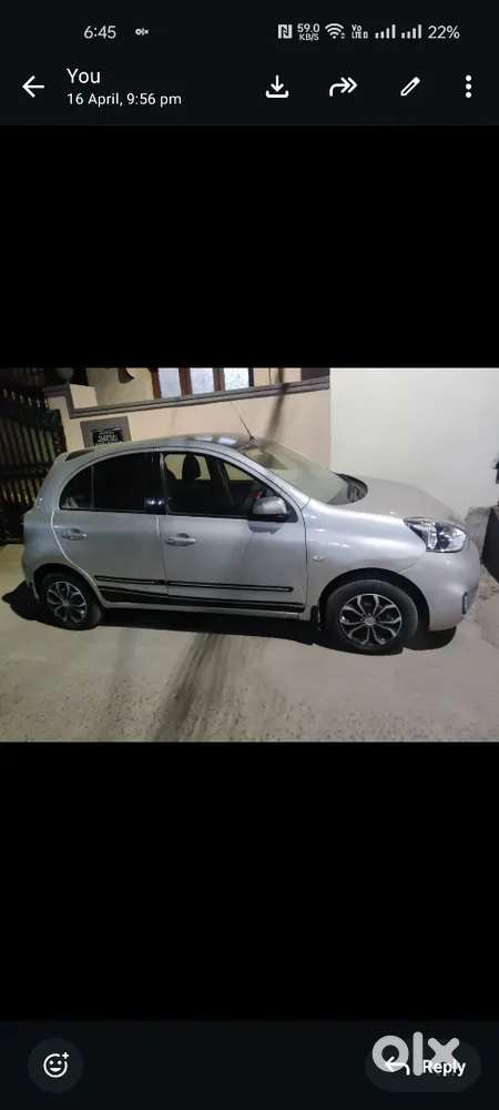Nissan Micra Petrol Cvt 2016 Year