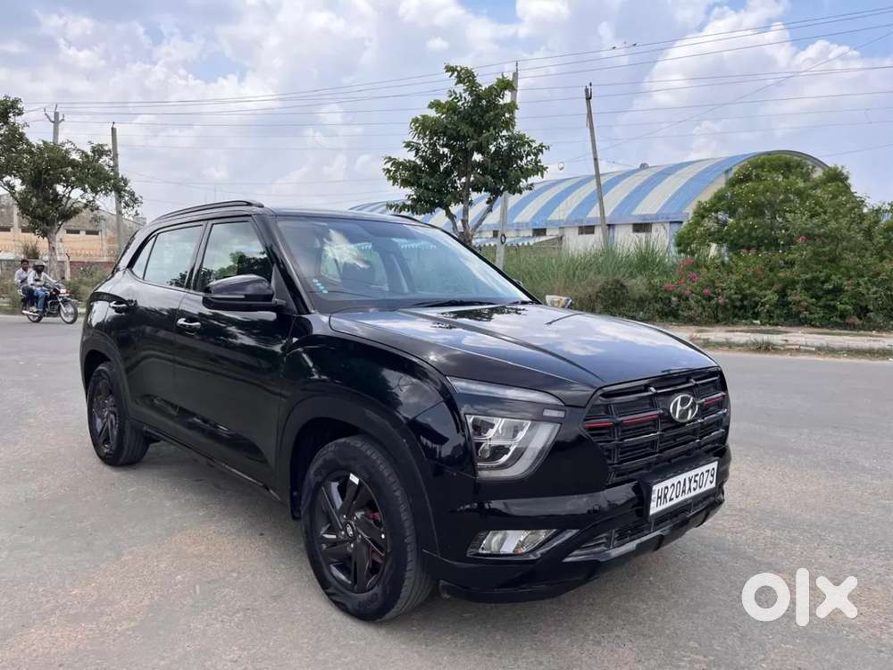 Hyundai Creta 1.5 S Plus Knight Petrol, 2023, Petrol