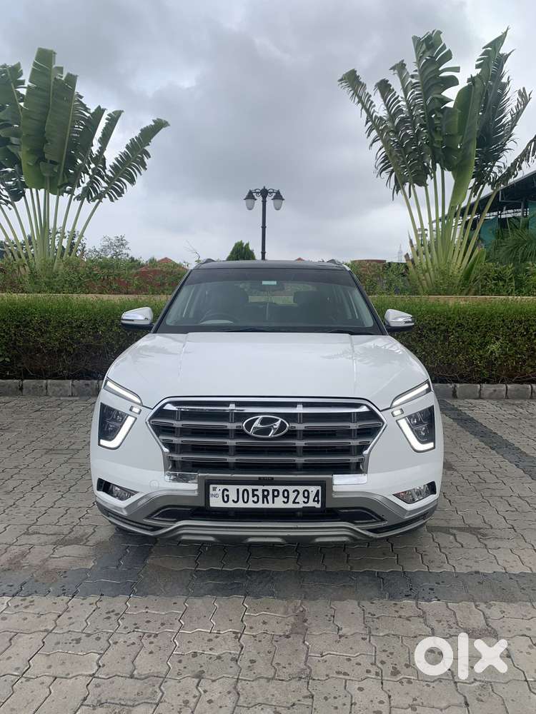 Hyundai Creta Sx Plus 1.6 Dual Tone Vtvt, 2021, Diesel