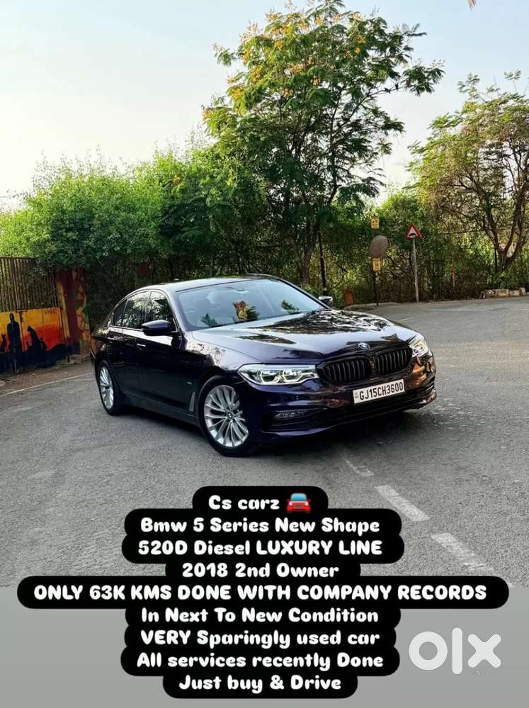 Bmw 5 Series 2.0 520d Luxury Line, 2018, Diesel
