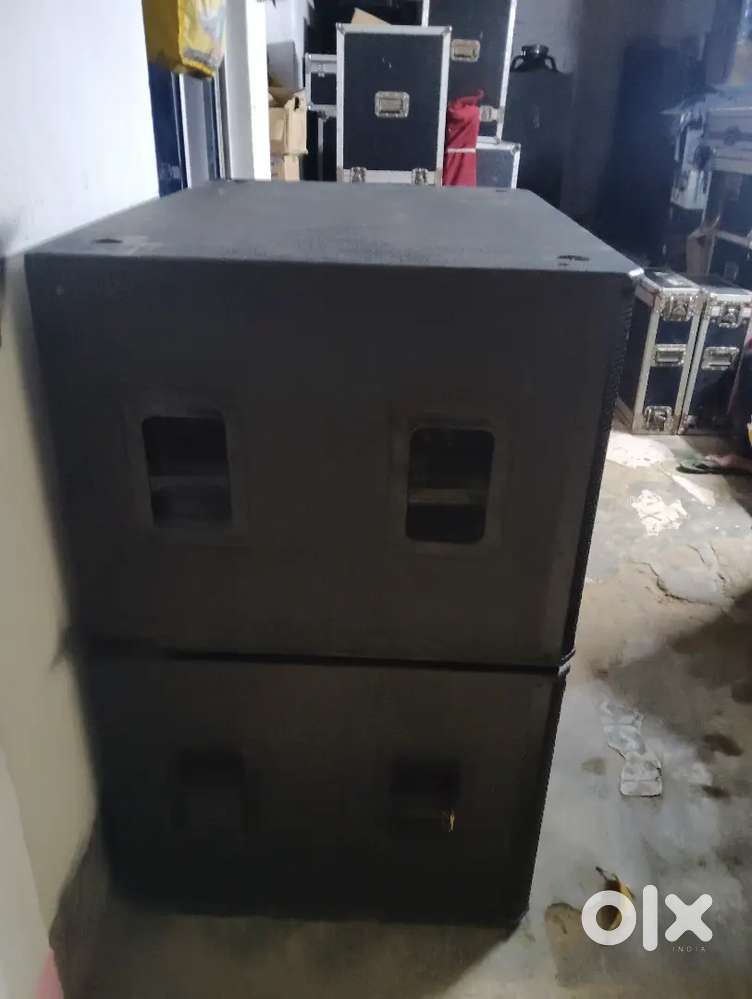 JBL Box SRX 728S DOUBLE 18 INCH box