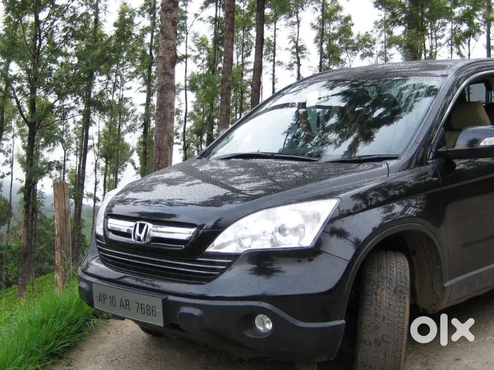 Black Honda Cr-v 2009 Petrol