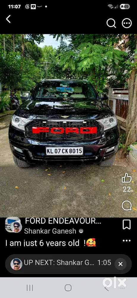 Ford Endeavour 2017 Diesel 30000 Km Driven