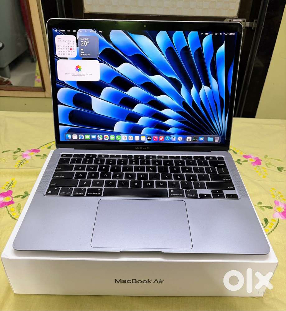 MacBook Air M1 2020 8/256 Space Grey, Full Box + Bill, 82% Battery