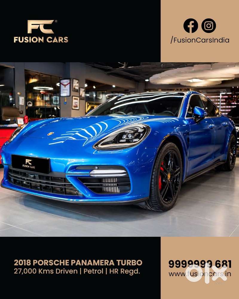 Porsche Panamera Turbo, 2018, Petrol