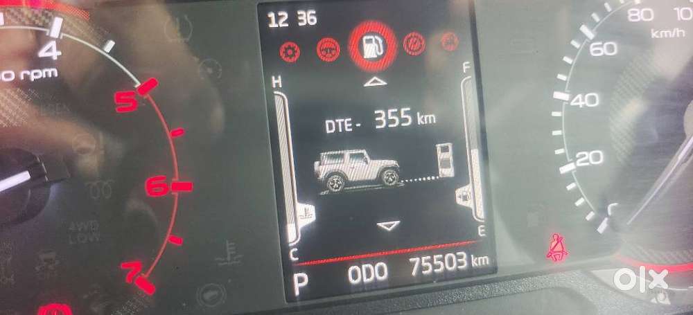 Mahindra Thar Lx Convertible Top Diesel At 4wd, 2021, Diesel