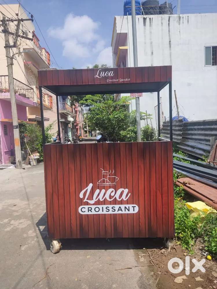 Food cart. Full stainless steel