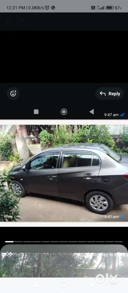 Honda Amaze 2nd Gen 2013 Brand New Tyre +tv+reverse Camera
