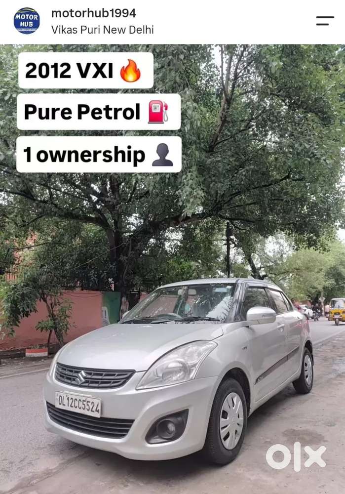 Maruti Suzuki Swift Dzire 1.3 Vxi, 2012, Petrol
