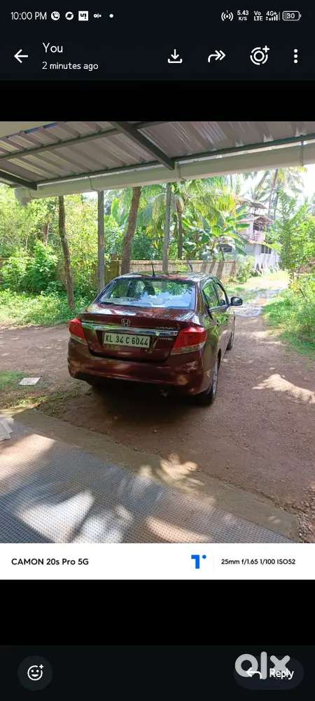 Honda Amaze 1.5 S 2013. No Accident History,good Interiors. 20+millage