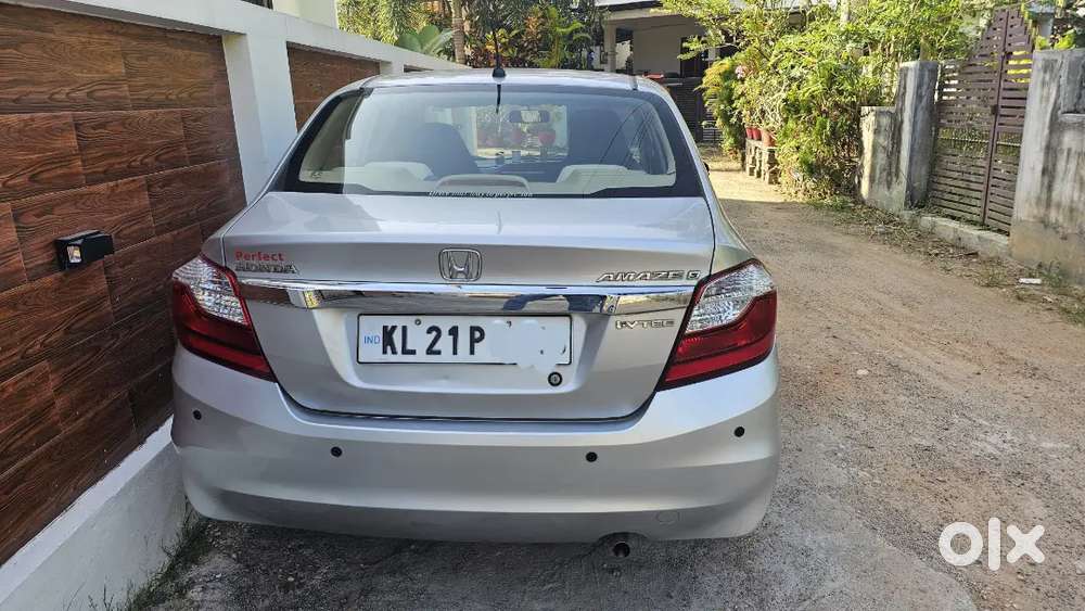 Honda Amaze Silver Color 2017 Model