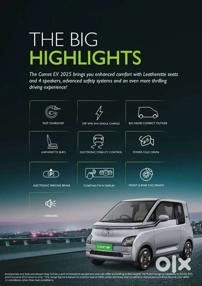 Mg Comet Attractive Offers Yearback Model