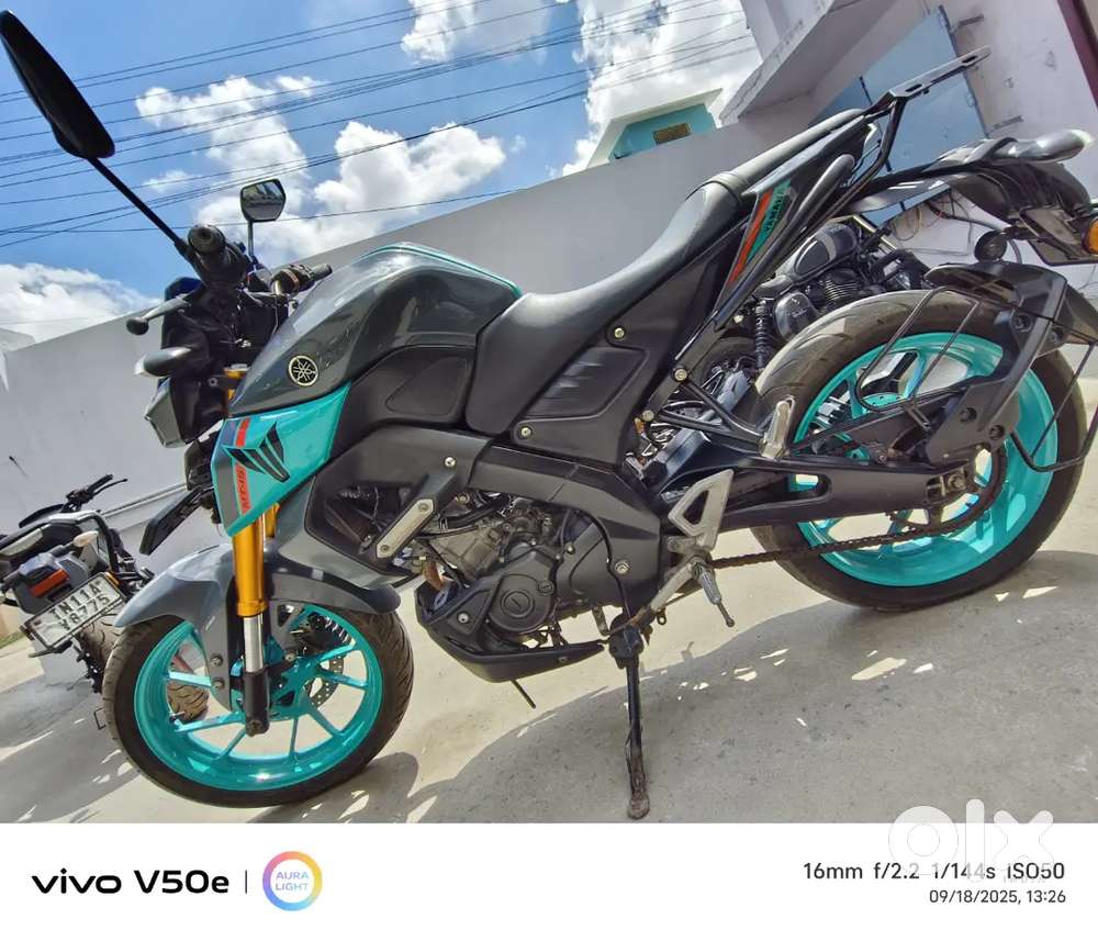 Sky Blue Mt 15 Bs6 Blue Colour Cyber Green Yamaha Mt 15 New Colour