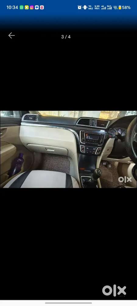 Maruti Suzuki Ciaz 2017 Diesel Push Start Well Maintained
