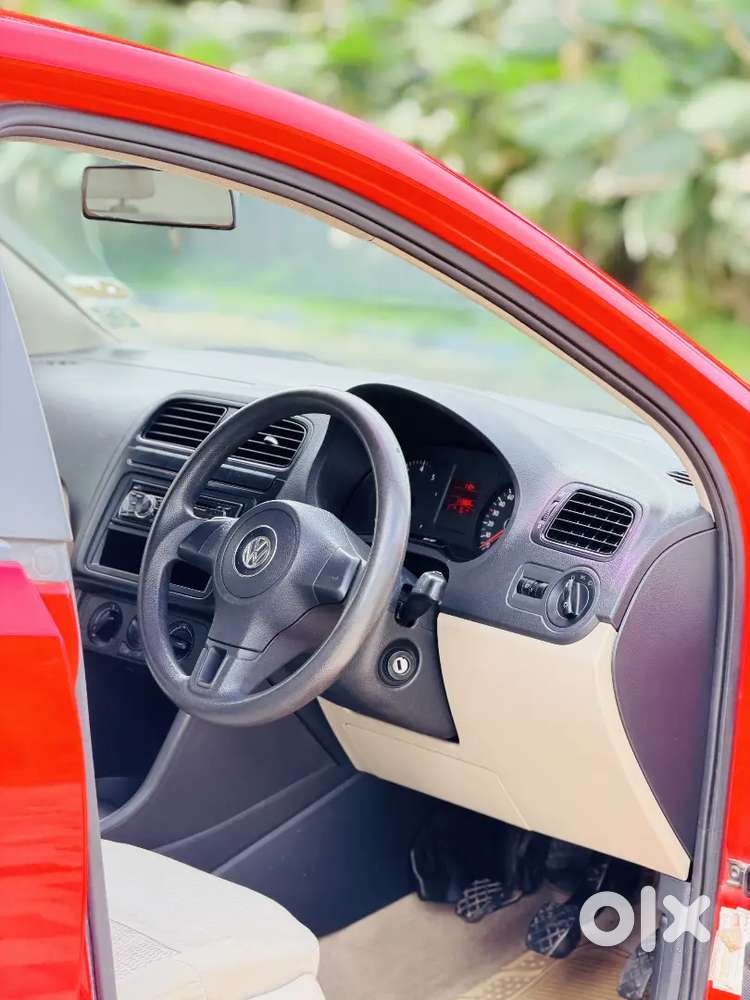 2010 Volkswagen Polo Petrol Flash Red Colour Well Maintained Kottayam
