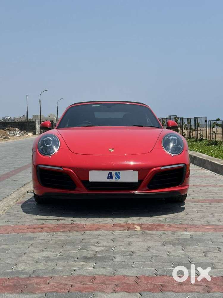 Porsche 911 Carrera Cabriolet, 2019, Petrol