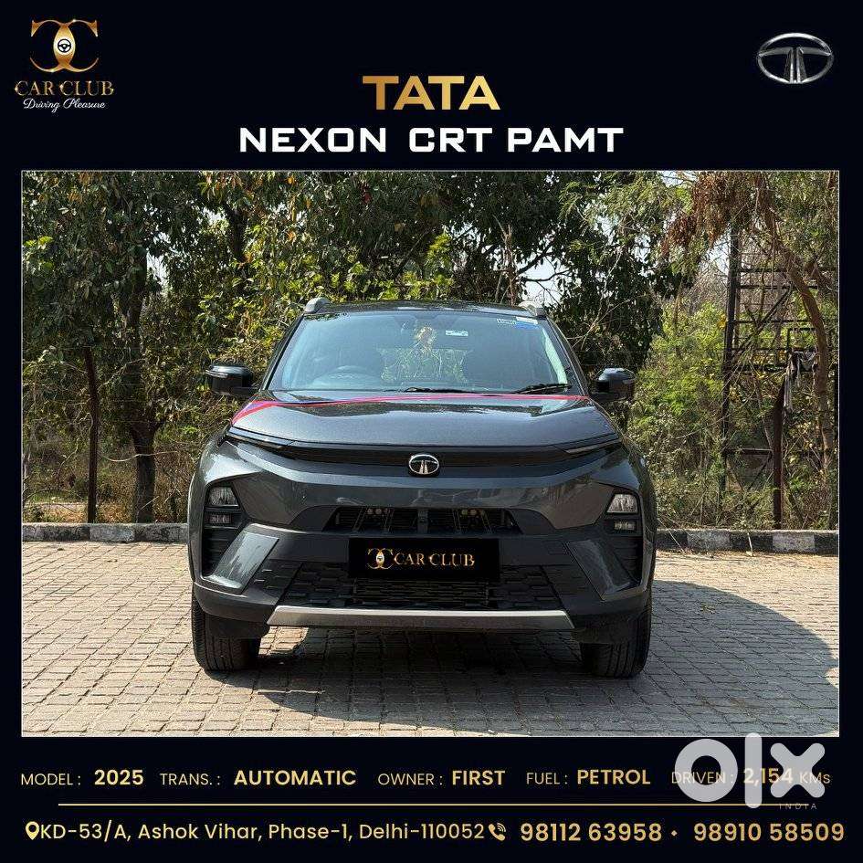Tata Nexon Creative 1.2 Revotron Petrol 7dca, 2025, Petrol
