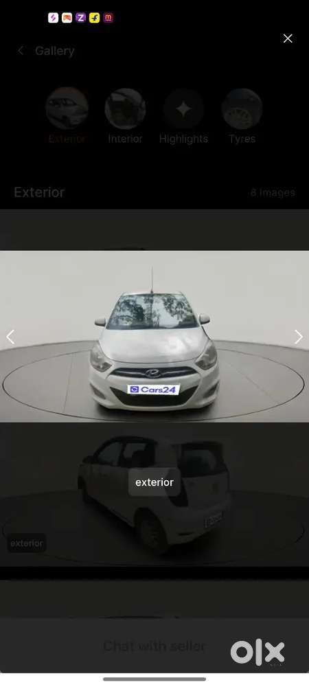 Hyundai I10 Cng + Petrol On Paper Cng