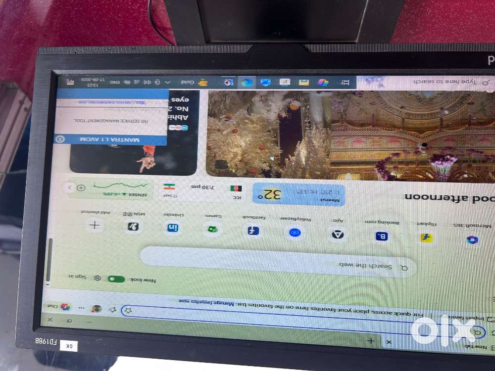 Desktop or cpu + mouse 8 GB Ram + keyboards