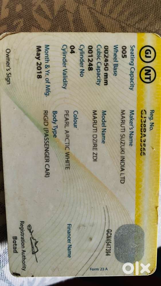 Maruti Suzuki Dzire 2018 Diesel Well Maintained