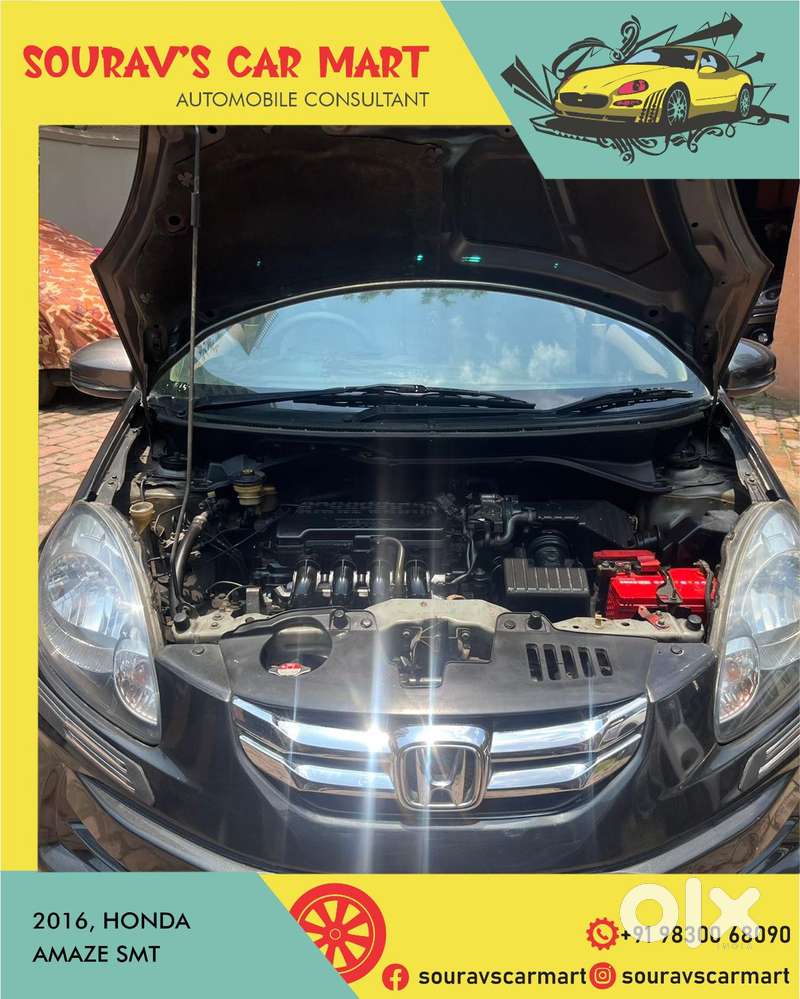 Honda Amaze 1.2 Smt I Vtec, 2016, Petrol